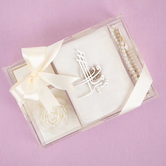 The Luxe Acrylic & Candle Gift Box