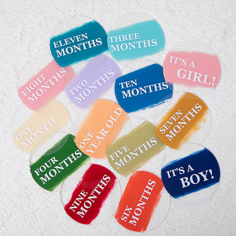 Palette of Joy - Multi Colored Acrylic Plaques