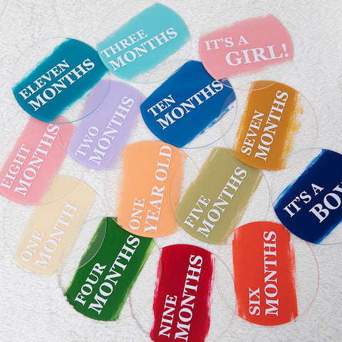 Palette of Joy - Multi Colored Acrylic Plaques