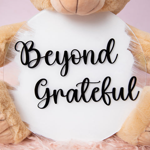 Joyful Welcomes - Baby Arrival 3D Plaques