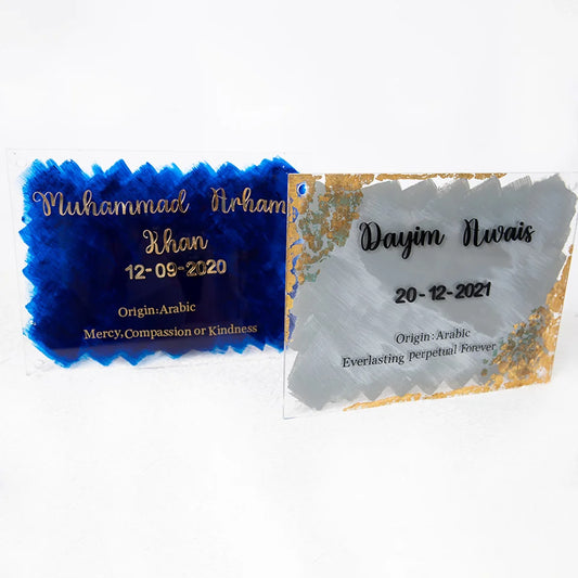 Name Plaque for Baby’s Room