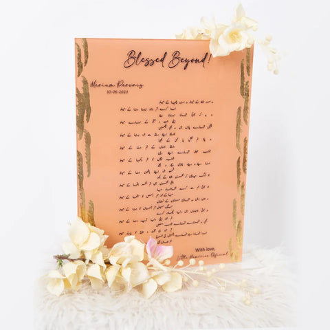 Whispers of Time - Emotional Keepsake Plaques